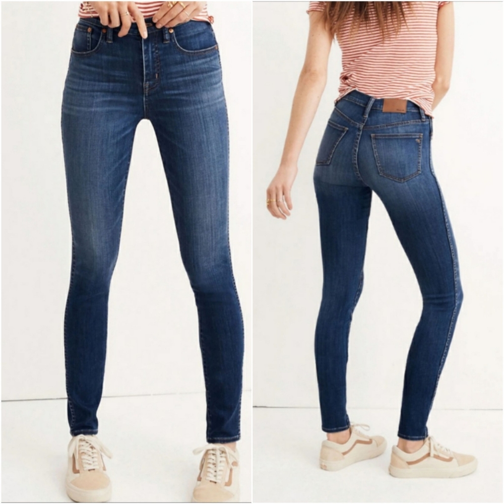Madewell Tall Curvy High-Rise Skinny Jeans  25T